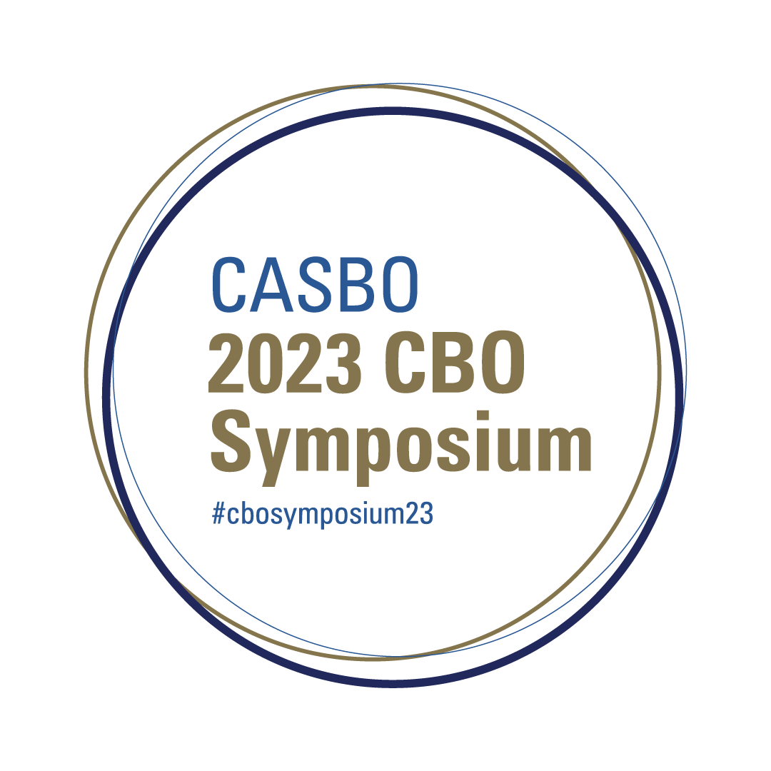 CASBO CBO Symposium logo graphic