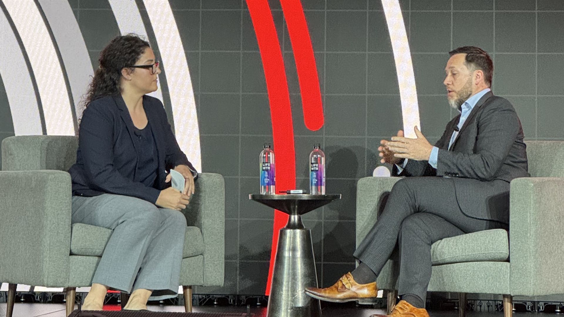 Jason Willis and Sara Pietrowski at CASBO Con 2025