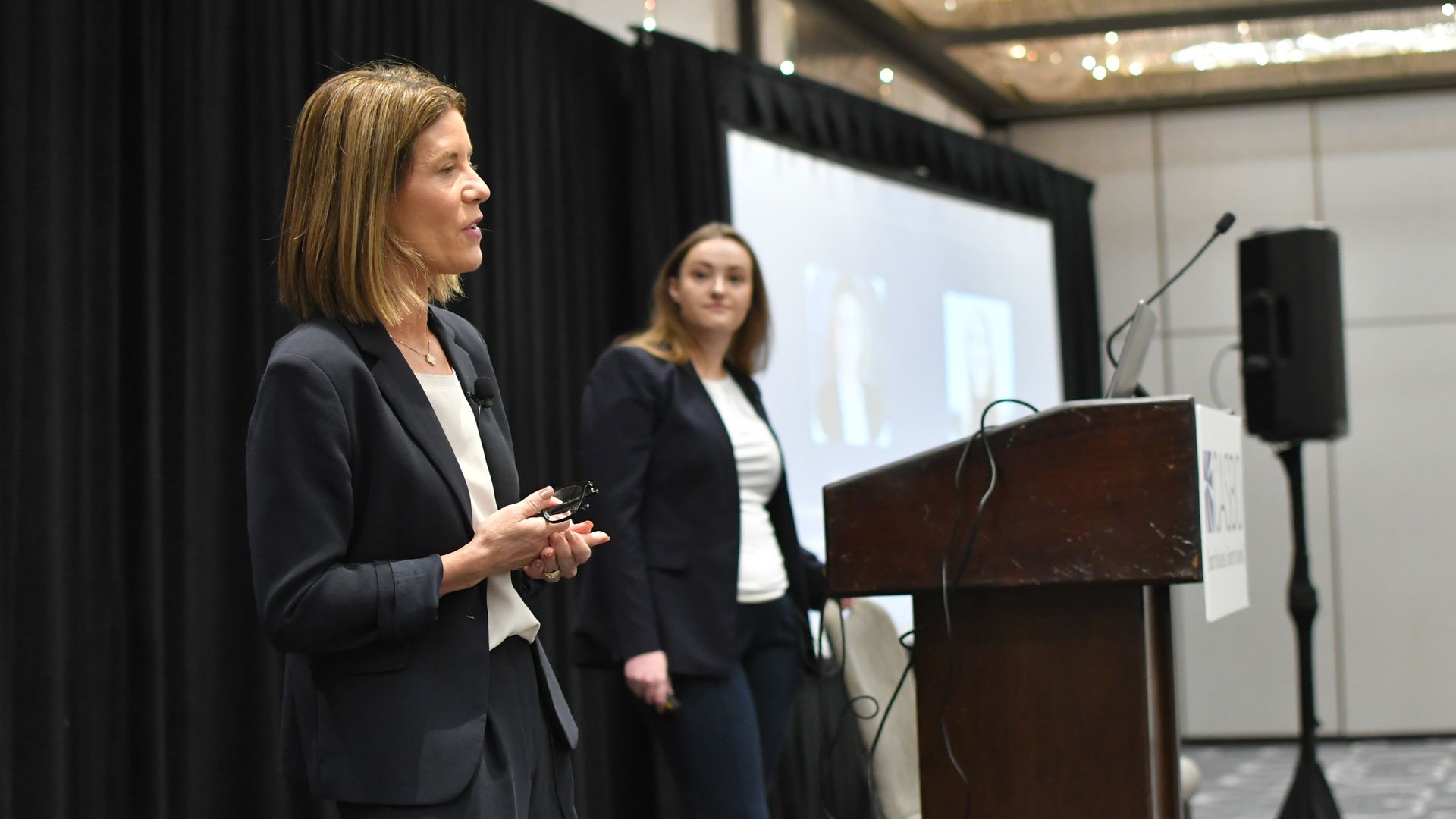 Crisis Communications Podium